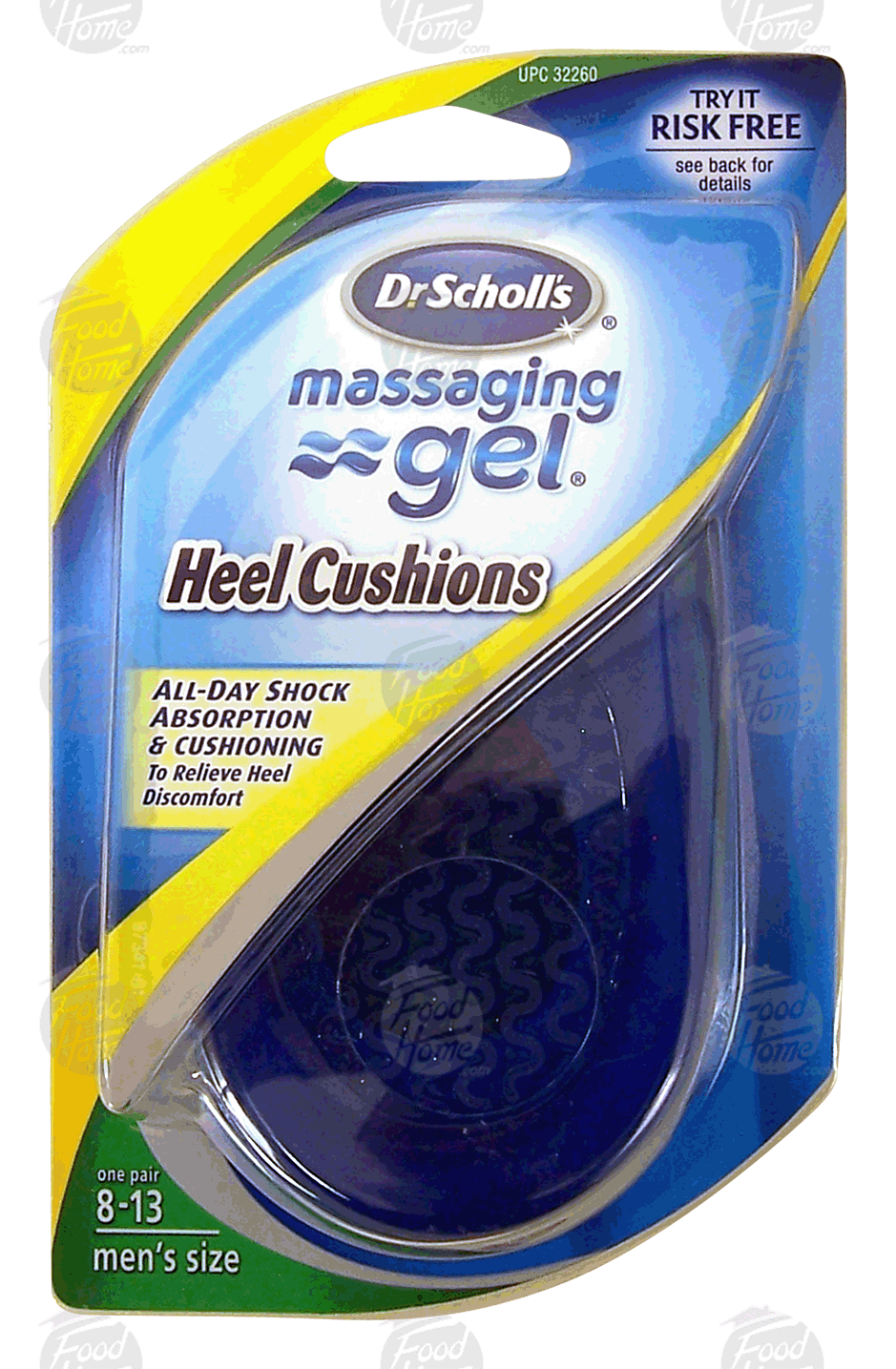 Dr Scholl's&nbsp;&nbsp;massaging gel heel cushions, men's, ideal for sensitive heels Full-Size Picture